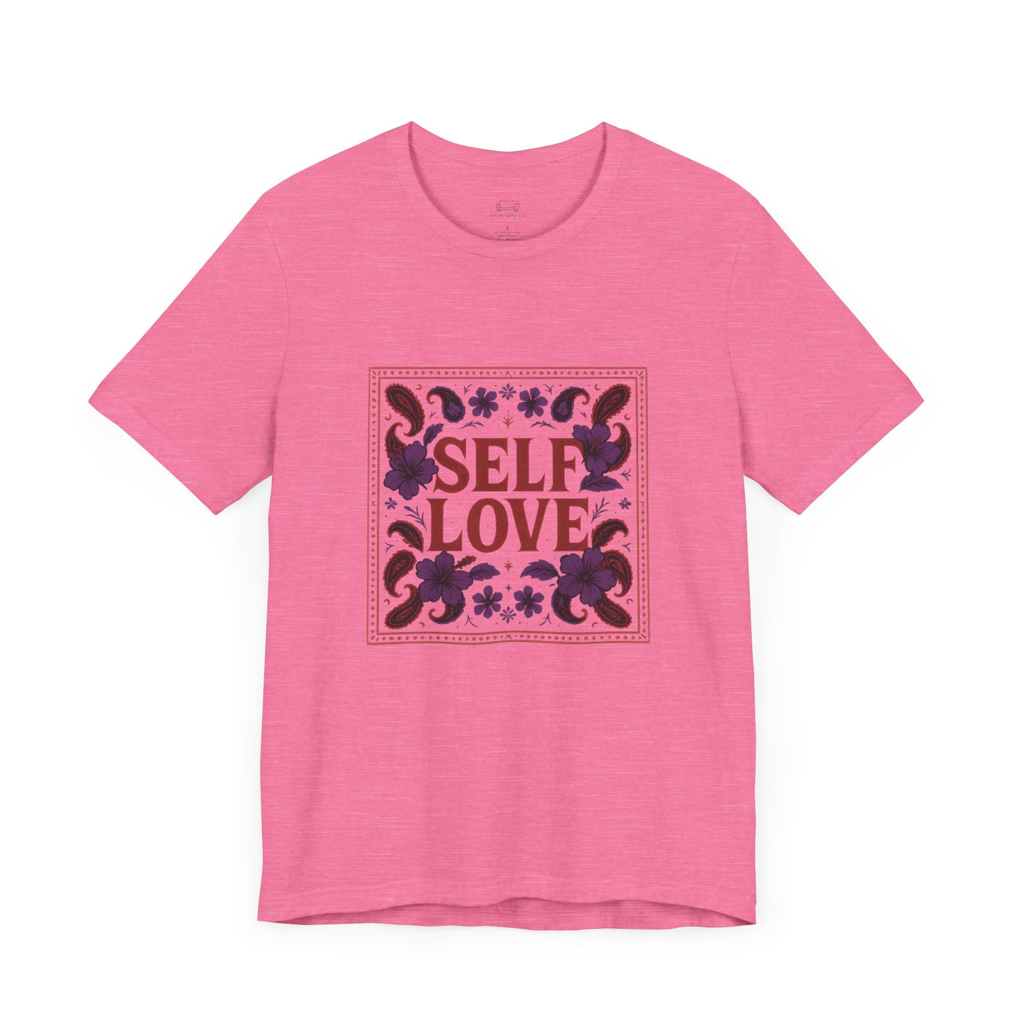 SELF LOVE Bandana Floral Tee