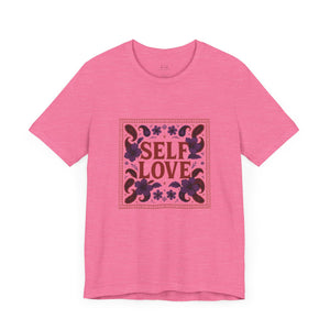 SELF LOVE Bandana Floral Tee