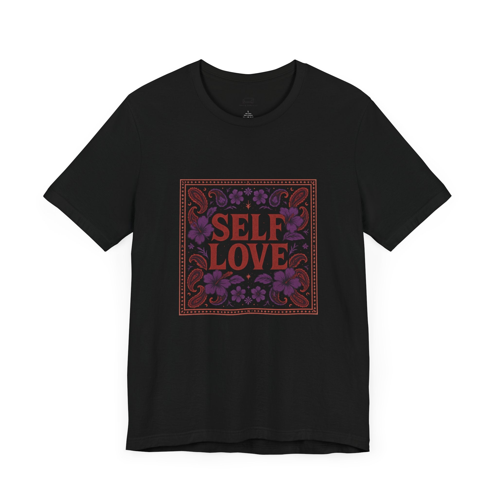 SELF LOVE Bandana Floral Tee