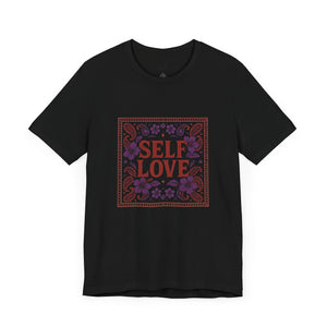 SELF LOVE Bandana Floral Tee