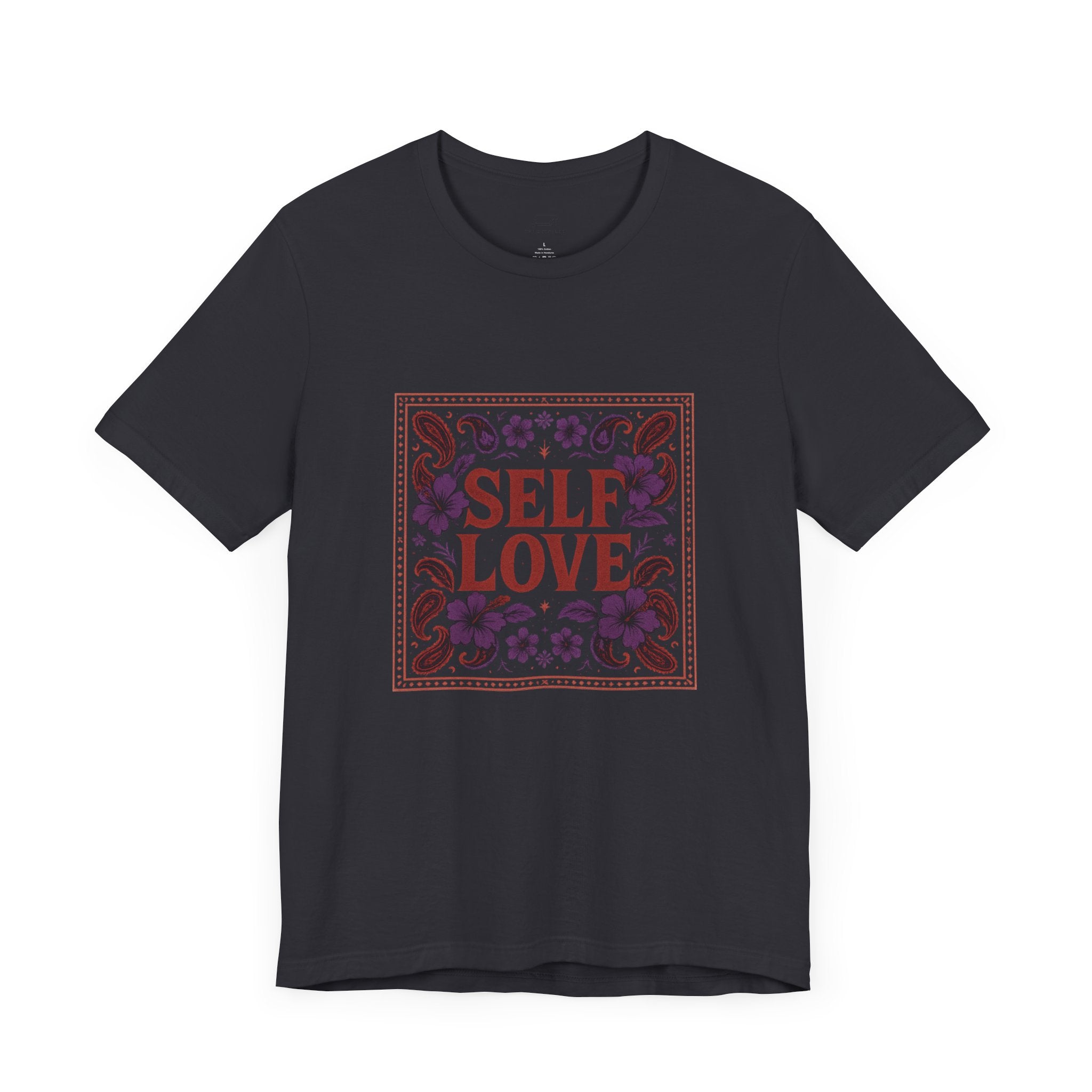 SELF LOVE Bandana Floral Tee